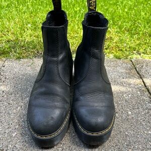 Dr Martens Rometty Black leather size 38